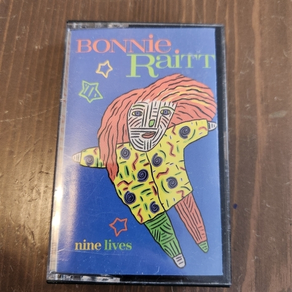 BONNIE RAITT - NINE LIVES - CASSETTE TAPE With Origibal Case And Inlay - Picture 1 of 5